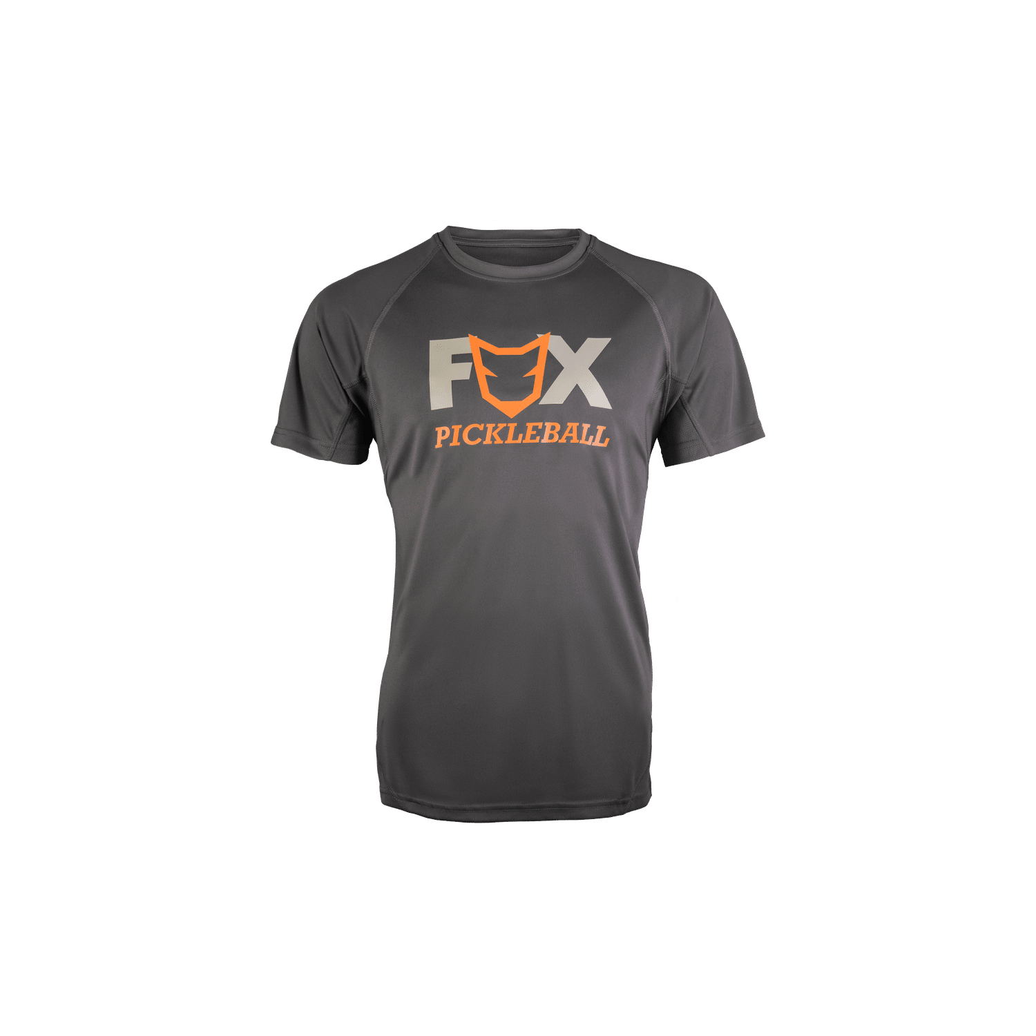 Fox Pickleball Grey Back Orange Logo