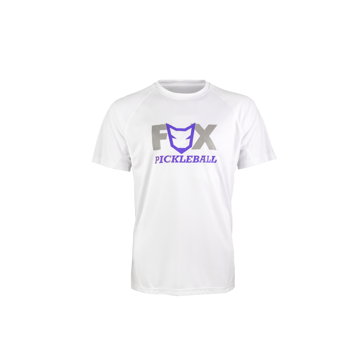 Fox Pickleball White Back Purple Logo