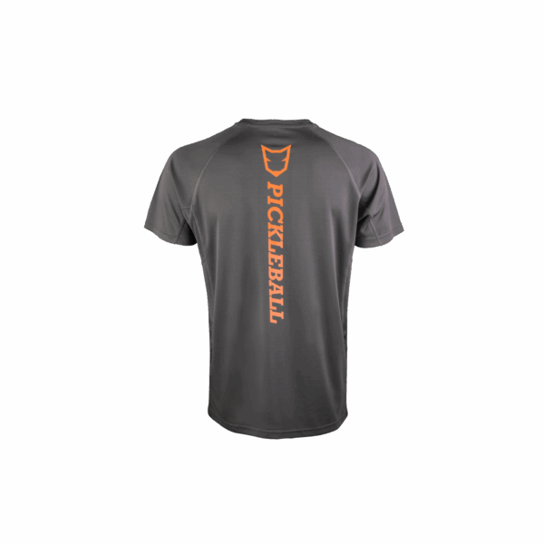 Fox Pickleball Grey Back Orange Logo